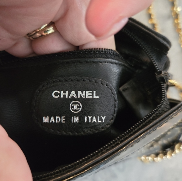 SOLD Chanel Black Woc Crossbody Bag - Picture 8 of 12